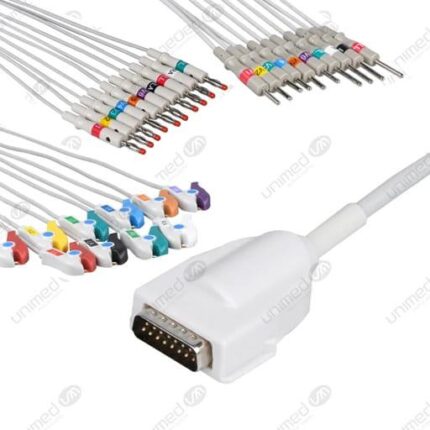 CABLE DE EKG PARA BURDICK ATRIA RESISTIVO, TIPO TORNILLO, TERMINAL BANANA, UNIMED