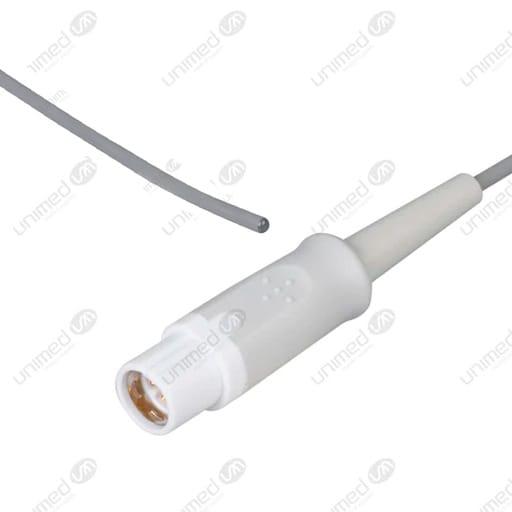 odoo_TSM-AG.jpg SENSOR DE TEMPERATURA REUSABLE PARA MONITOR SIEMENS/DRAGER ADULTO ESOF/RECTAL - 7 PINES - 3mts, UNIMED - Imagen 1