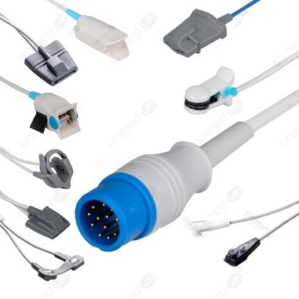SENSOR DE SPO2 PARA COMEN ADULTO DIGITAL TECH 12P, 3m, UNIMED
