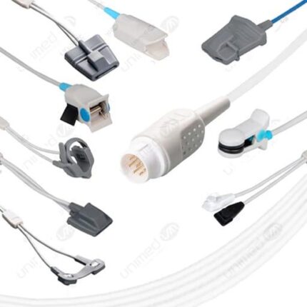 SENSOR DE SPO2 PARA MEK ADULTO 8PIN 3MT, UNIMED