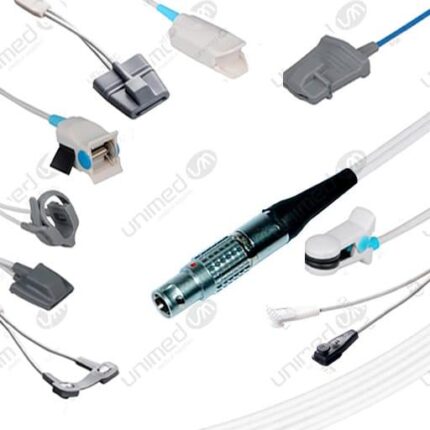 SENSOR DE SPO2 PARA NONIN ADULTO SOFT 3MTS, CONECTOR 6 PINES LEMO METALICO
